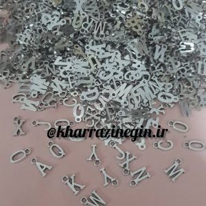 آویز حروف نقره ای