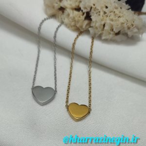گردنبند قلب سه بعدی