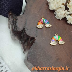 آویز نگینی رنگین کمان